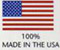 100% MADE IN THE USA